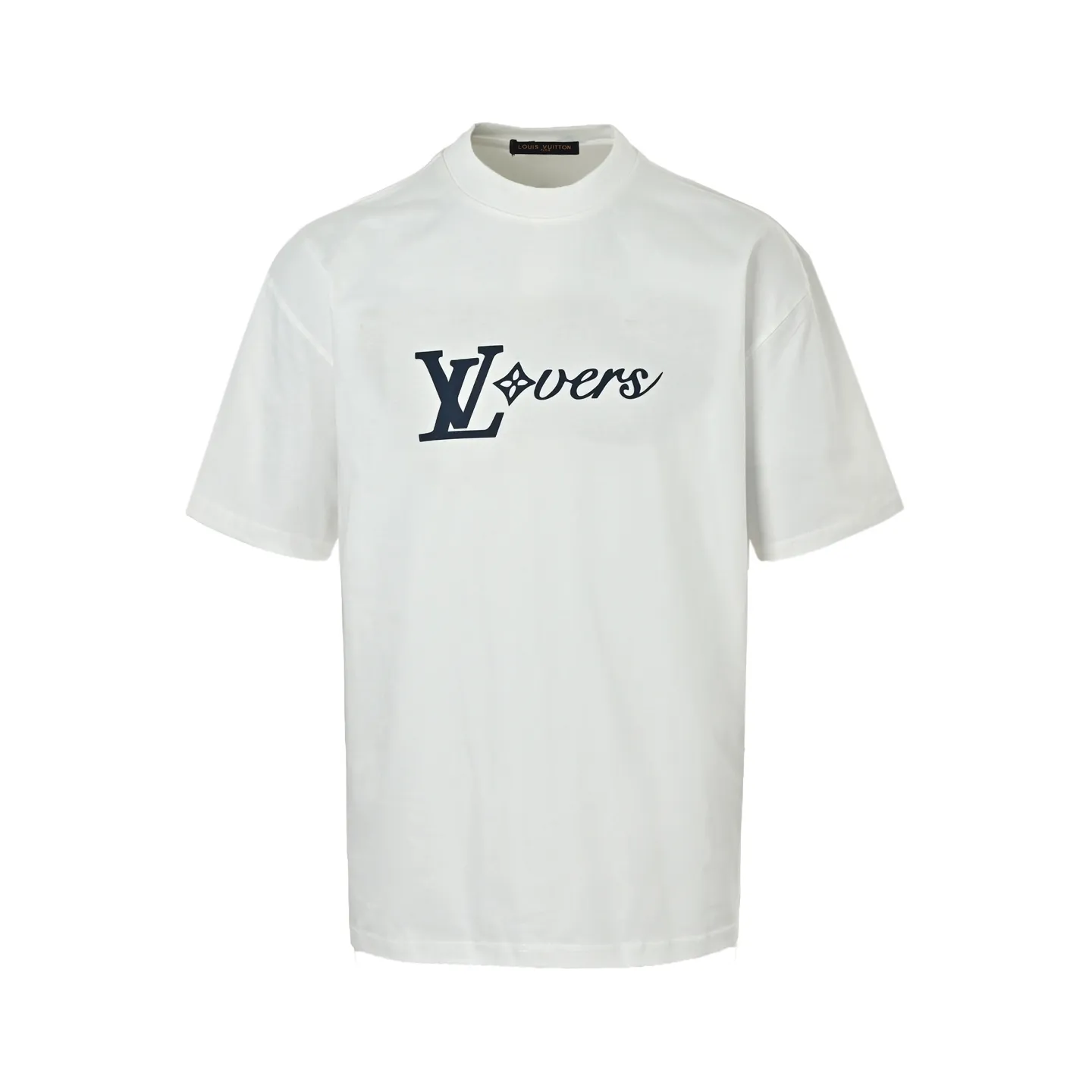 Louis Vuitton/Louis Vuitton Fei Dong letter logo printed short sleeves